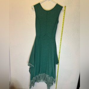 Hazel brand green scarf dress